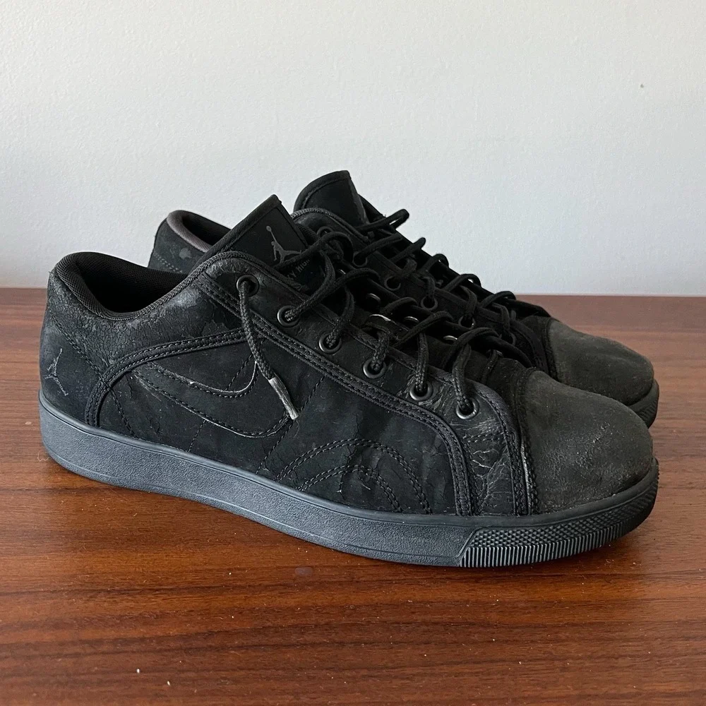 Nike Air Jordan‎ Sky High Retro Low Blackout Black Mens 11.5 454076-004